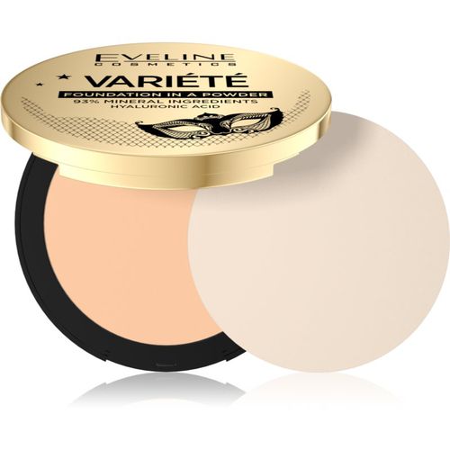 Variété cipria compatta minerale con applicatore colore 02 Natural 8 g - Eveline Cosmetics - Modalova