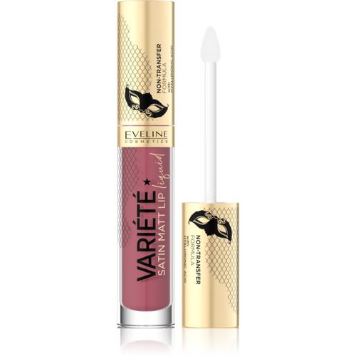 Variété labial líquido con acabado mate tono 03 Berry Shake 4,5 ml - Eveline Cosmetics - Modalova