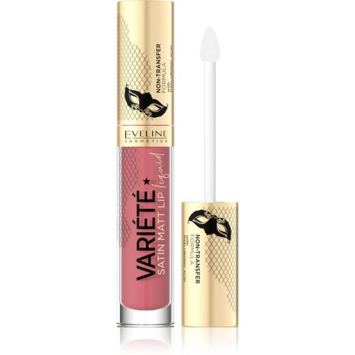 Variété rossetto liquido con finish matte colore 05 Peach Mousse 4,5 ml - Eveline Cosmetics - Modalova