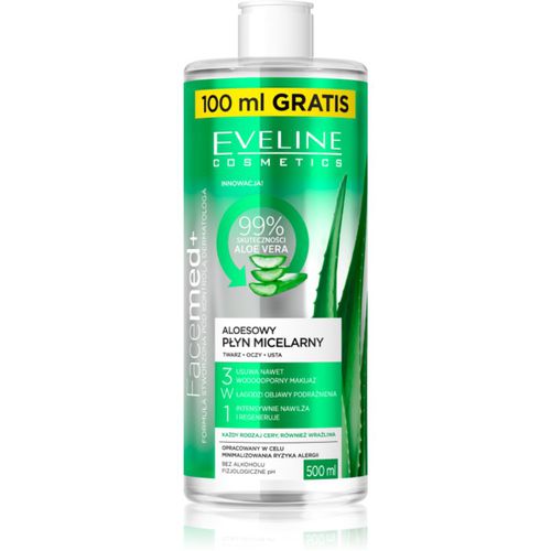 FaceMed+ agua micelar con aloe vera 400 ml - Eveline Cosmetics - Modalova