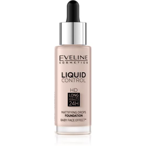 Liquid Control fondotinta liquido con pipetta colore 005 Ivory 32 ml - Eveline Cosmetics - Modalova