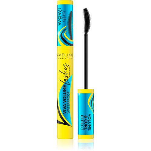 Viva Lashes Volume máscara de pestañas resistente al agua volumen y densidad 10 ml - Eveline Cosmetics - Modalova