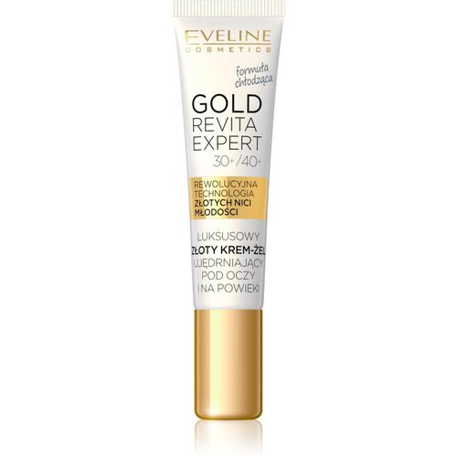 Gold Revita Expert crema rassodante occhi con effetto rinfrescante 15 ml - Eveline Cosmetics - Modalova