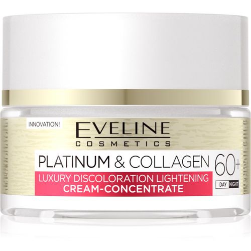 Platinum & Collagen crema antiarrugas de día y noche 60+ 50 ml - Eveline Cosmetics - Modalova