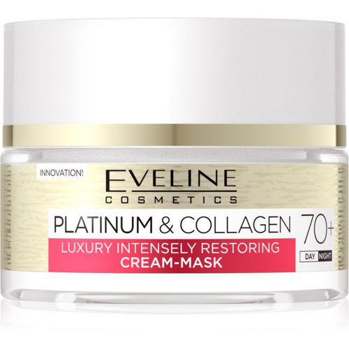 Platinum & Collagen crema-mascarilla regeneradora 70+ 50 ml - Eveline Cosmetics - Modalova