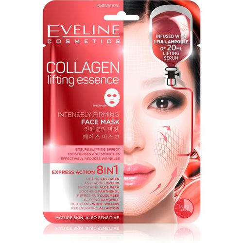 Sheet Mask Collagen mascarilla reafirmante con efecto lifting con colágeno 1 ud - Eveline Cosmetics - Modalova