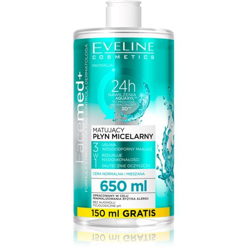 FaceMed+ acqua micellare opacizzante 650 ml - Eveline Cosmetics - Modalova