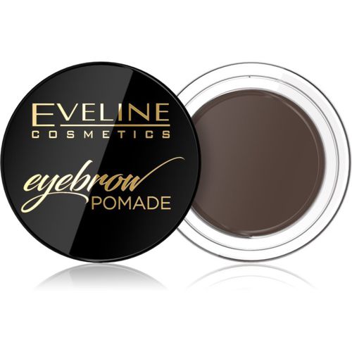 Eyebrow Pomade Augenbrauen-Pomade mit einem Applikator Farbton Dark Brown 12 ml - Eveline Cosmetics - Modalova