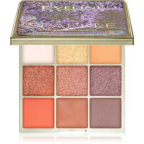 Sparkle paleta de sombras de ojos 19,8 g - Eveline Cosmetics - Modalova