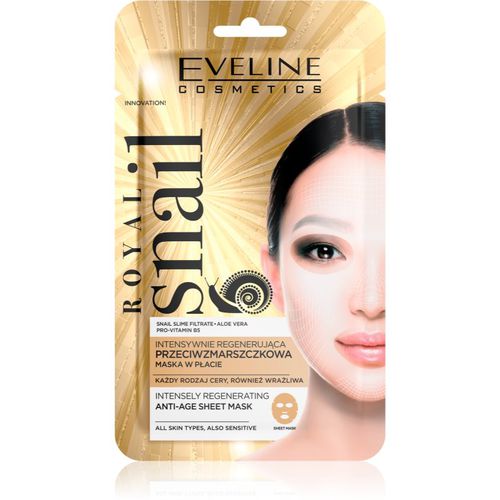 Royal Snail maschera lisciante idratante con estratto di bava di lumaca 1 pz - Eveline Cosmetics - Modalova