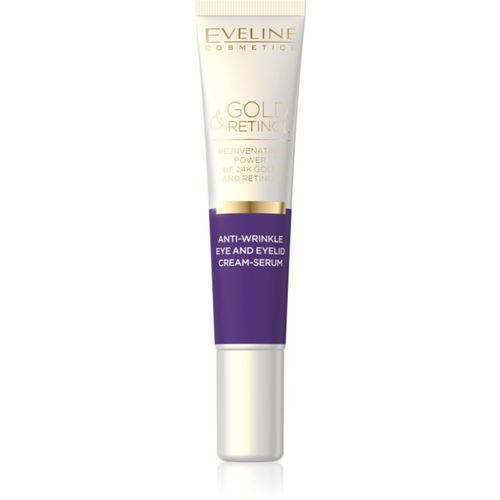 Gold & Retinol Creme-Serum gegen Falten im Augenbereich 20 ml - Eveline Cosmetics - Modalova