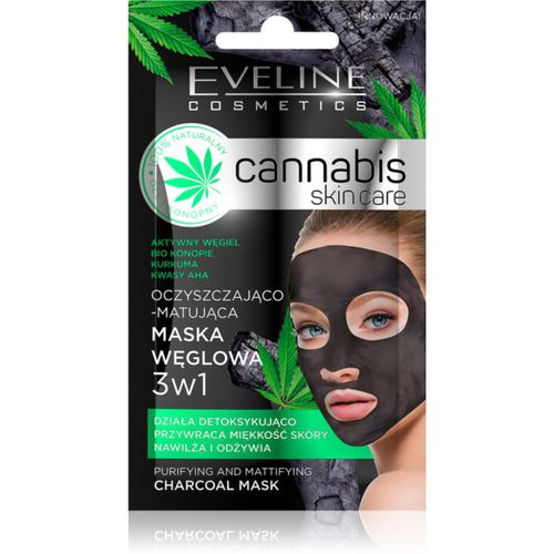 Cannabis maschera detergente all'argilla viso 7 ml - Eveline Cosmetics - Modalova