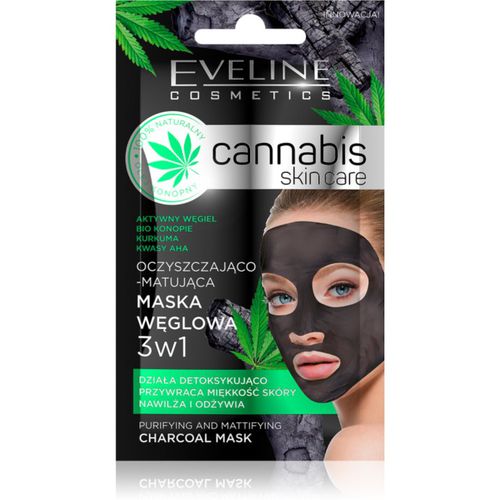 Cannabis reinigende Gesichtsmaske mit Tonmineralien 7 ml - Eveline Cosmetics - Modalova