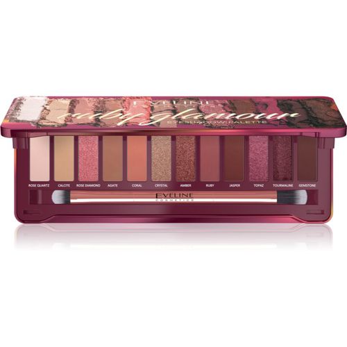 Ruby Glamour paleta de sombras de ojos 12 g - Eveline Cosmetics - Modalova