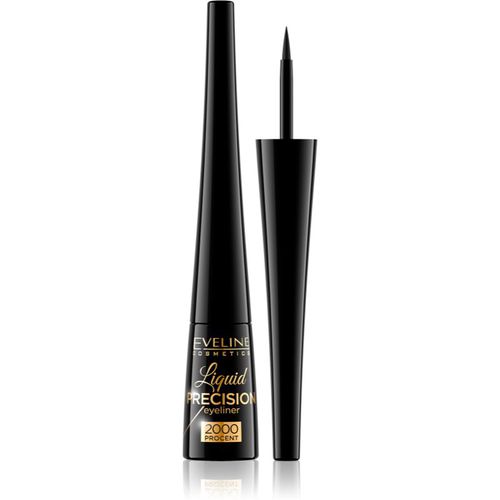 Liquid Precision 2000 Procent Eyeliner mit Matt-Effekt Farbton Black 4 ml - Eveline Cosmetics - Modalova