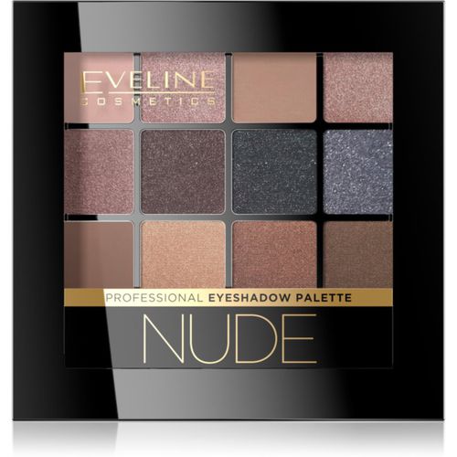 All in One paleta de sombras de ojos tono Nude 12 g - Eveline Cosmetics - Modalova