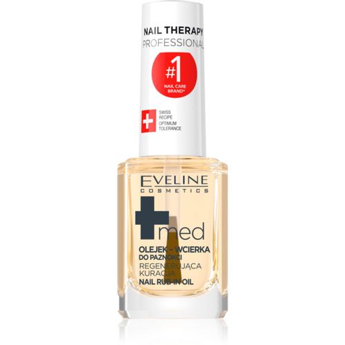 Nail Therapy Med+ aceite nutritivo para uñas 12 ml - Eveline Cosmetics - Modalova