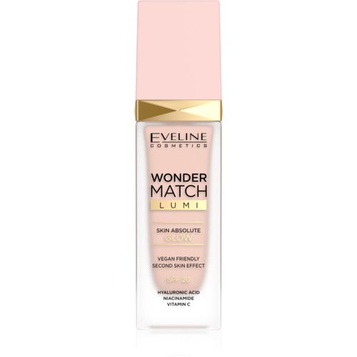 Wonder Match Lumi fondotinta idratante lisciante SPF 20 colore 05 Light Neutral 30 ml - Eveline Cosmetics - Modalova