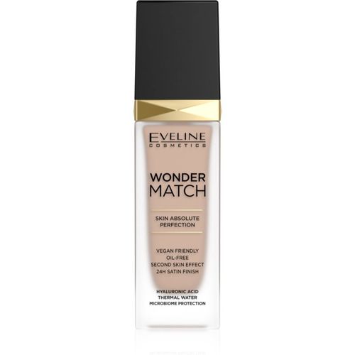 Wonder Match langlebiges Flüssig Make-up mit Hyaluronsäure Farbton 35 Sunny Beige 30 ml - Eveline Cosmetics - Modalova