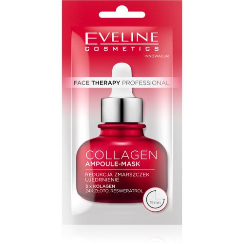 Face Therapy Collagen mascarilla textura crema para recuperar la firmeza de la piel 8 ml - Eveline Cosmetics - Modalova