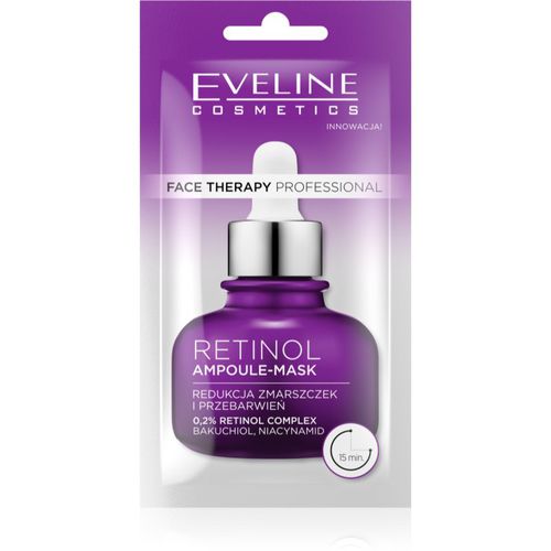 Face Therapy Retinol mascarilla textura crema para las primeras señales de envejecimiento de la piel 8 ml - Eveline Cosmetics - Modalova