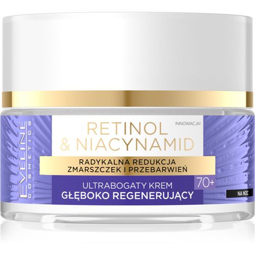 Retinol & Niacynamid tiefenwirksame regenerierende Nachtcreme 70+ 50 ml - Eveline Cosmetics - Modalova