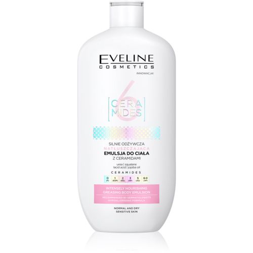 Ceramides emulsión corporal para pieles normales y secas 350 ml - Eveline Cosmetics - Modalova