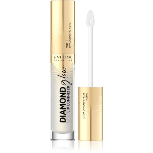 Diamond Glow Glitzer-Lipgloss mit Hyaluronsäure Farbton 07 Golden Dust 4,5 ml - Eveline Cosmetics - Modalova