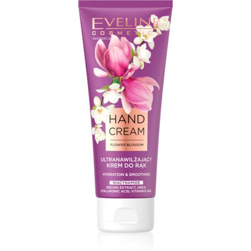 Flower Blossom tiefenwirksame feuchtigkeitsspendende Creme für die Hände 75 ml - Eveline Cosmetics - Modalova