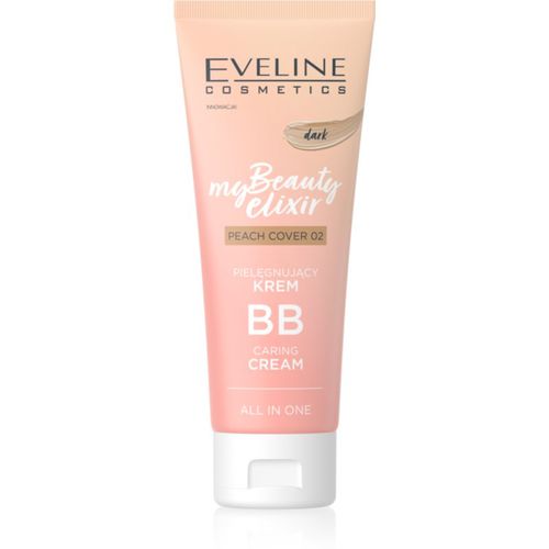 My Beauty Elixir Peach Cover crema BB hidratante tono 02 Dark 30 ml - Eveline Cosmetics - Modalova