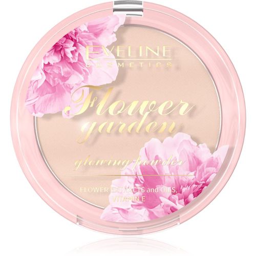 Flower Garden cipria illuminante 8 g - Eveline Cosmetics - Modalova