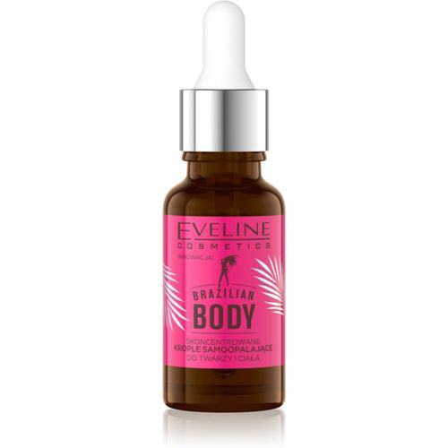 Brazilian Body gocce autoabbronzanti per viso e corpo 18 ml - Eveline Cosmetics - Modalova