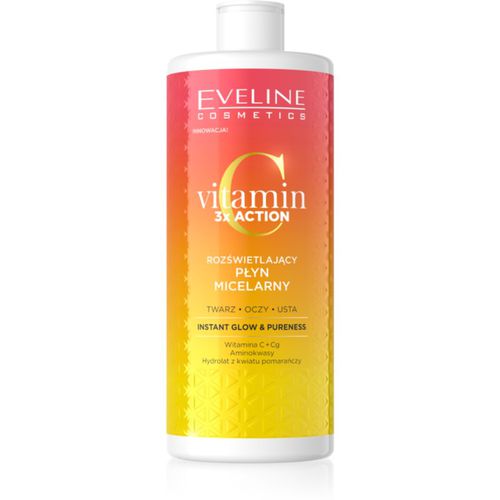 Vitamin C 3x Action agua micelar para iluminación e hidratación 500 ml - Eveline Cosmetics - Modalova