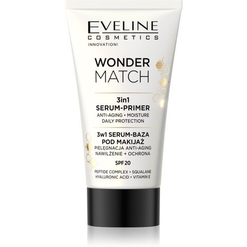 Wonder Match primer per fondotinta 3 in 1 SPF 20 30 ml - Eveline Cosmetics - Modalova