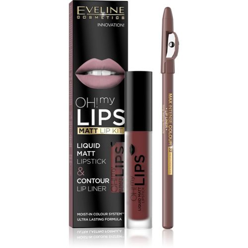 OH! my LIPS Matt kit per labbra 16 2 pz - Eveline Cosmetics - Modalova