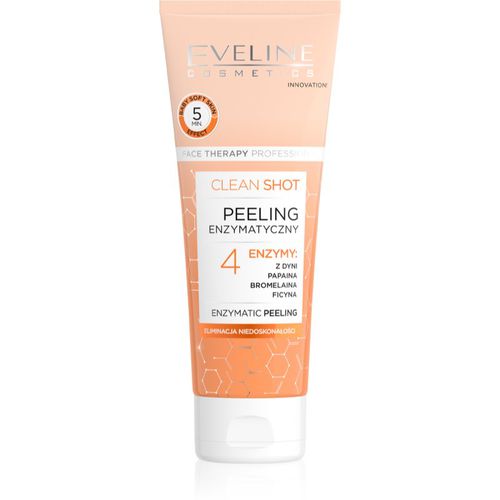 Clean Shot 4 Enzymes exfoliante enzimático contra las imperfecciones de la piel 75 ml - Eveline Cosmetics - Modalova