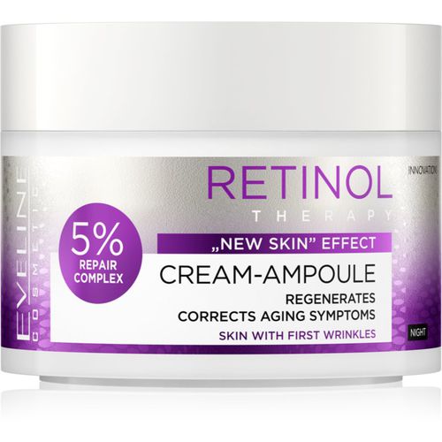 Cream-Ampoule Retinol crema de noche regeneradora para las primeras señales de envejecimiento de la piel 50 ml - Eveline Cosmetics - Modalova