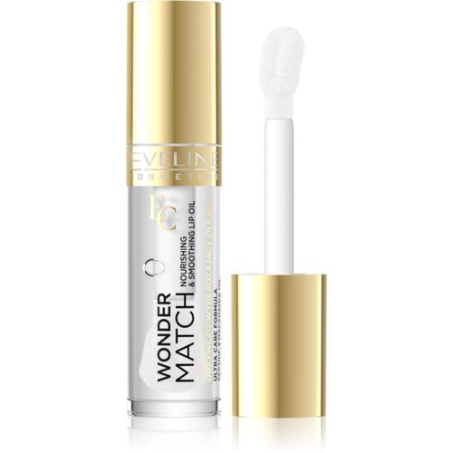 Wonder Match aceite nutritivo para labios tono 01 Transparent 5 ml - Eveline Cosmetics - Modalova