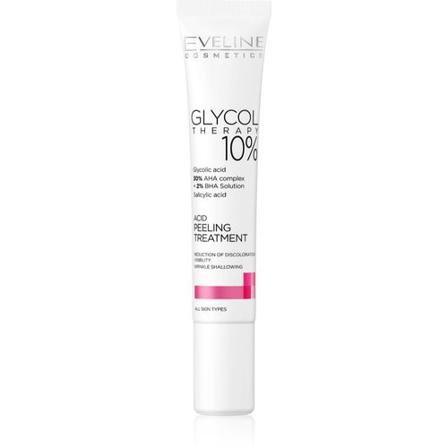 Glycol Therapy exfoliante activo para alisar y suavizar la piel con ácidos 20 ml - Eveline Cosmetics - Modalova