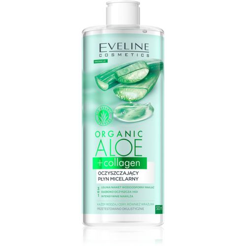 Organic Aloe+Collagen acqua micellare detergente 500 ml - Eveline Cosmetics - Modalova