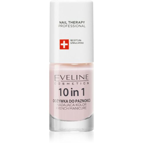 Nail Therapy 10 in 1 acondicionador para uñas con queratina 5 ml - Eveline Cosmetics - Modalova