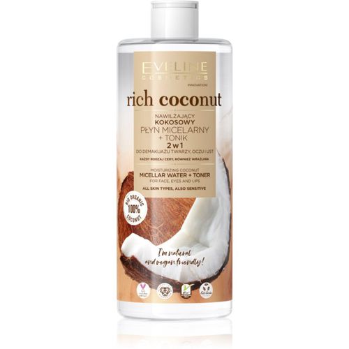 Rich Coconut mizellares Wasser und Tonikum 2 in 1 500 ml - Eveline Cosmetics - Modalova