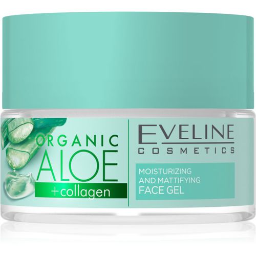 Organic Aloe+Collagen gel facial matificante 50 ml - Eveline Cosmetics - Modalova