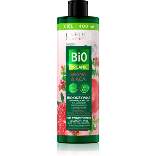 Bio Organic Granat & Acai acondicionador regenerador para cabello teñido y con mechas 400 ml - Eveline Cosmetics - Modalova