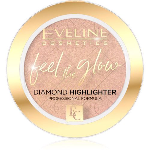 Feel The Glow Highlighter Farbton 02 Beach Glow 4,2 g - Eveline Cosmetics - Modalova