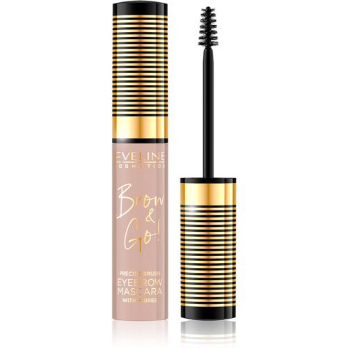 Brow & Go! mascara per sopracciglia colore 05 Taupe 6 ml - Eveline Cosmetics - Modalova