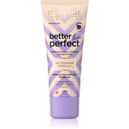 Better than Perfect base de maquillaje cubre imperfecciones con efecto humectante tono 01 Ivory Neutral 30 ml - Eveline Cosmetics - Modalova