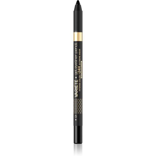 Variété matita al gel waterproof per occhi colore 01 Black 1 pz - Eveline Cosmetics - Modalova