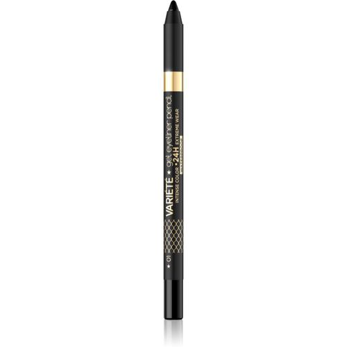 Variété wasserfester Gel-Stift für die Augen Farbton 01 Black 1 St - Eveline Cosmetics - Modalova