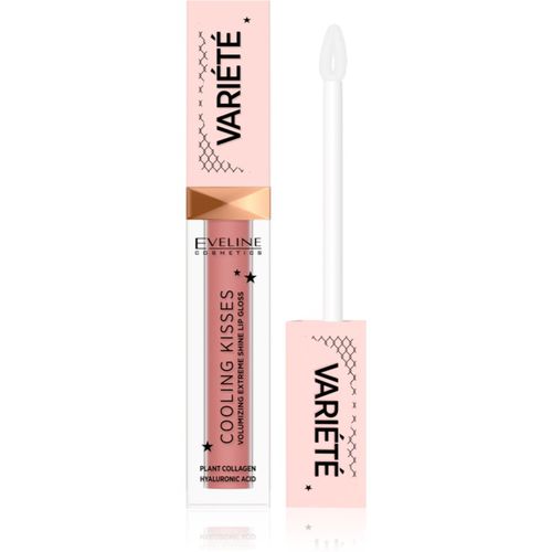 Variété Cooling Kisses brillo de labios hidratante con efecto frío tono 03 Star Glow 6,8 ml - Eveline Cosmetics - Modalova